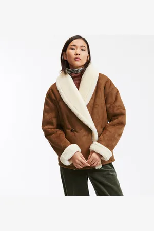 La Redoute Manteau Mi-long Fermeture Boutonnée Plein Hiver