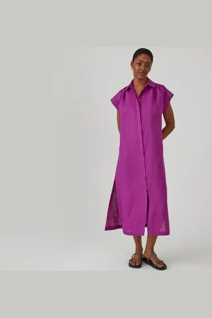 La Redoute Robe-chemise Longue En Lin