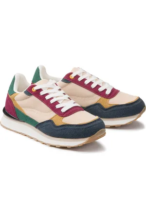 La Redoute Baskets Style Rétro Running Multicolores