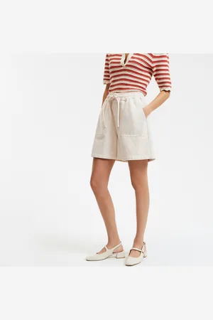 La Redoute Short En Coton À Taille Élastiquée