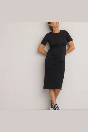La Redoute Robe De Grossesse Droite Manches Courtes