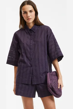La Redoute Chemise Ample En Broderie Anglaise Manches Coudes