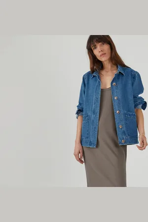 La Redoute Veste Ample En Denim Signature Leony