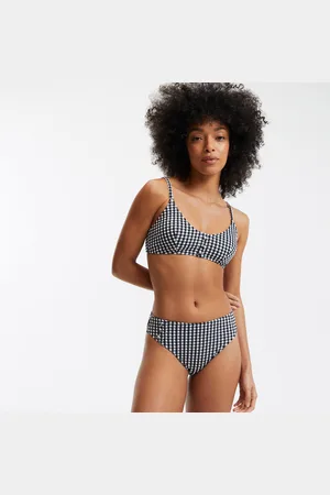 La Redoute Bas De Maillot De Bain Culotte Haute Imprimé Vichy