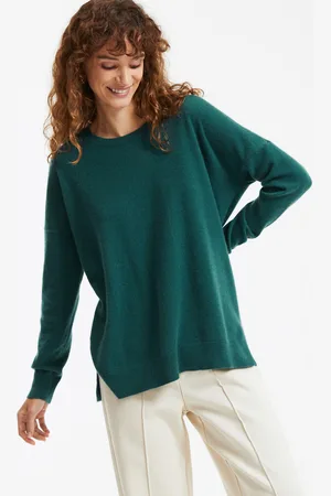 La Redoute Pull Cachemire Col Rond Fine Maille Volume Ample