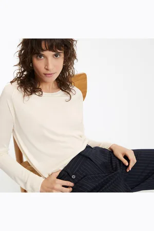 La Redoute Pull Col Rond En Maille Fine Manches Longues