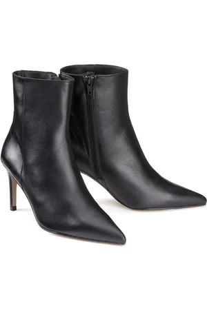 La Redoute Boots En Cuir Talon Aiguille