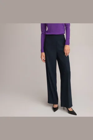 La Redoute Pantalon Large En Crêpe Envers Satin