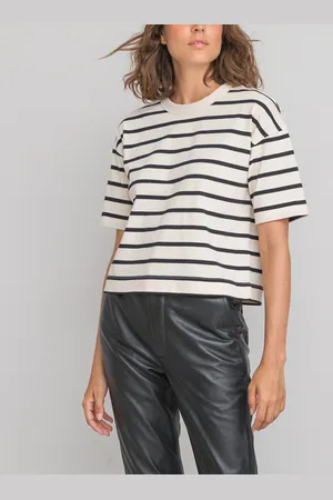 La Redoute T-shirt Boxy À Rayures