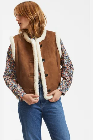 La Redoute Gilet Court Fermeture Boutonnée Plein Hiver