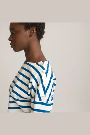 La Redoute T-shirt Marinière Volume Loose Signature Aimie