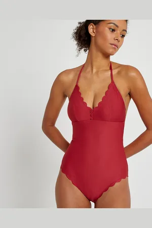 La Redoute Maillot De Bain 1 Pièce Foulard Maille Piquée