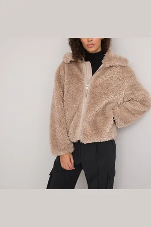 La Redoute Manteau Tissu Duveteux