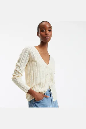 La Redoute Cardigan Col V En Fine Maille Boutonné