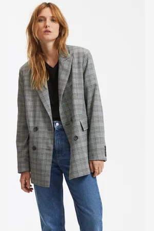 La Redoute Blazer Coupe Ample À Carreaux Prince De Galles
