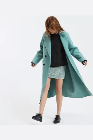 La Redoute Manteau Oversize Laine Mélangée Signature Martial