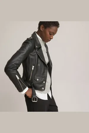 La Redoute Blouson Motard En Cuir Signature Thelma