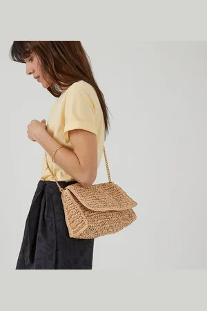 La Redoute Sac À Main Tressé Avec Bandoulière Chaîne