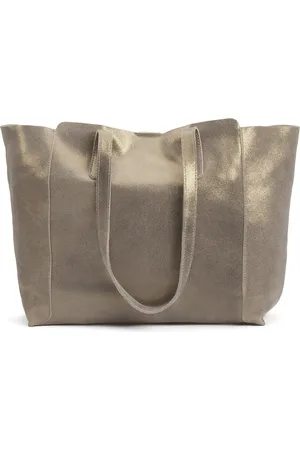 La Redoute Sac Cabas Souple En Cuir Irisé