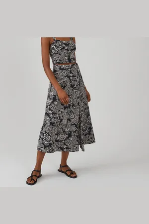 La Redoute Jupe Motif Bandana Longueur Midi