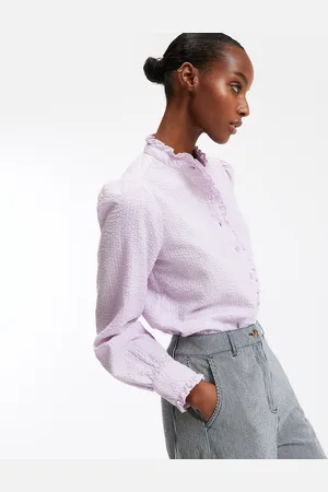 La Redoute Chemise Col Victorien Manches Longues