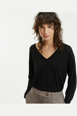 La Redoute Pull Col V En Fine Maille