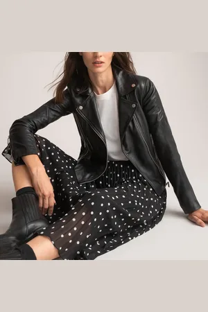 La Redoute Blouson Biker En Cuir