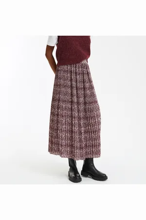 La Redoute Jupe Plissée Imprimé Floral Longue