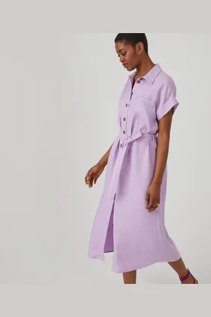 La Redoute Robe-chemise Mélange Lyocell Et Lin