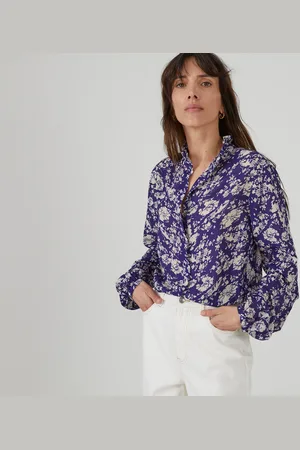 La Redoute Chemise Col Victorien Manches Longues