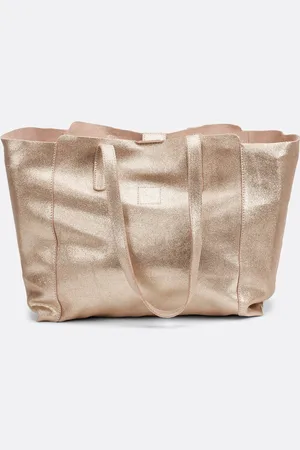 La Redoute Sac Cabas Souple En Cuir Irisé