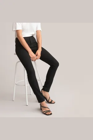La Redoute Pantalon 5 Poches Slim En Coton Stretch