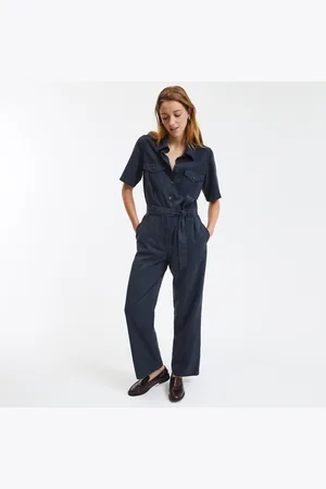 La Redoute Combinaison Pantalon En Lyocell Et Coton