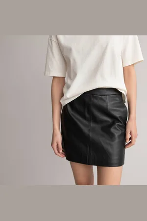 La Redoute Mini-jupe En Cuir