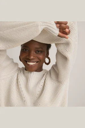 La Redoute Pull Col Rond En Grosse Maille