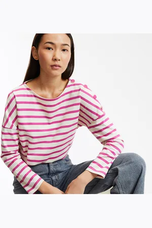 La Redoute T-shirt Marinière Volume Loose Signature Aimie