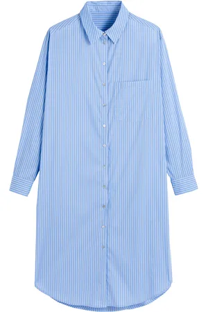 La Redoute Robe-chemise À Rayures Manches Longues