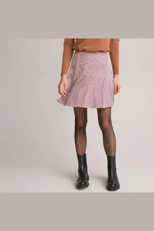 La Redoute Mini-jupe Plissée Imprimé Graphique