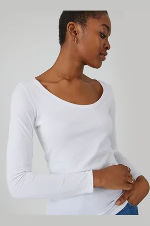 La Redoute T-shirt Col Rond Manches Longues