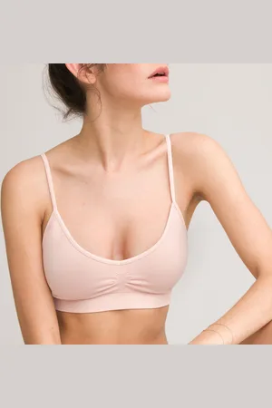 La Redoute Brassière À Fines Bretelles Sans Coutures Milky