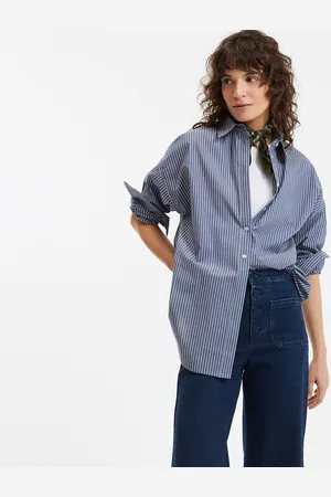 La Redoute Chemise Rayée Ample Signature Apolline