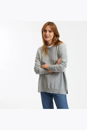 La Redoute Pull Cachemire Col Rond Fine Maille Volume Ample