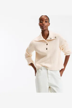La Redoute Pull Col Montant En Grosse Maille