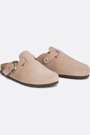 La Redoute Mules Sabots En Cuir Suédé