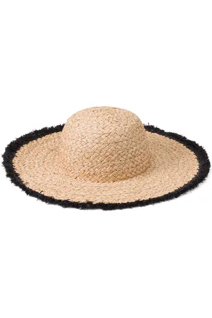 La Redoute Capeline Bords Frangés Noirs