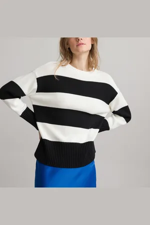 La Redoute Pull Col Rond À Rayures
