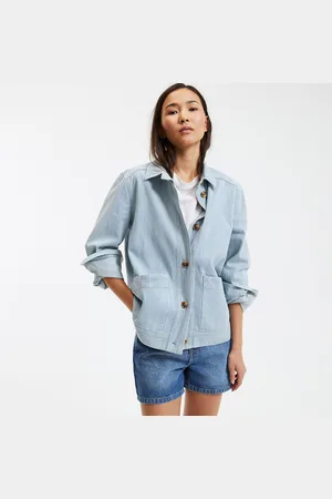 La Redoute Veste Boutonnée Rayée Signature Leony