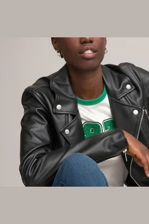 La Redoute Blouson Court Style Motard En Simili