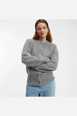 La Redoute Cardigan Alpaga Mélangé Signature Ambroise