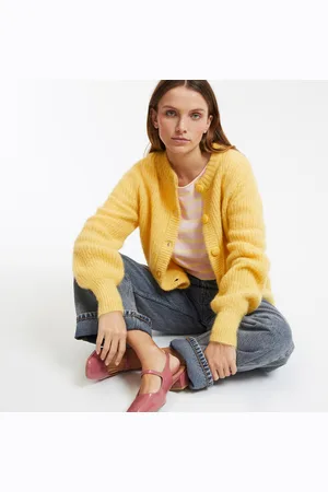 La Redoute Cardigan Alpaga Mélangé Signature Ambroise